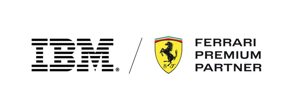 IBM and Ferrari Logo