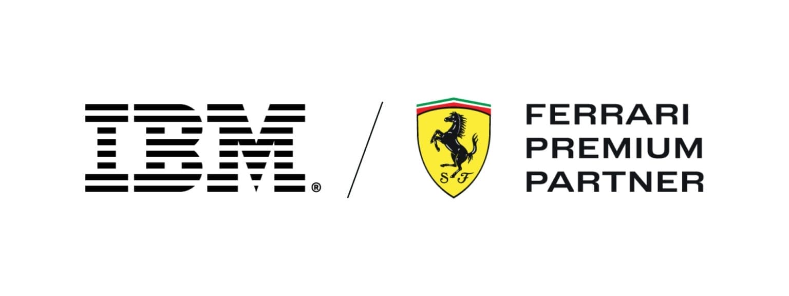 IBM and Ferrari Logo